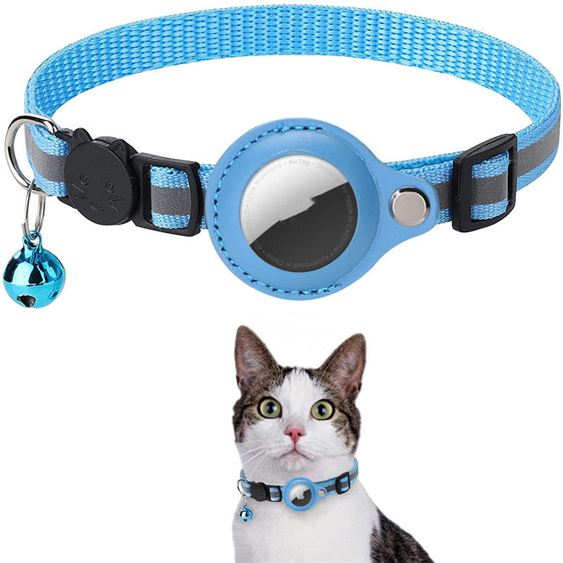 Reflective Waterproof AirTag Collar for Cats & Dogs