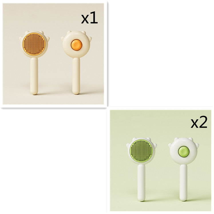 Pet Grooming Comb – Hair Removal & Massage Brush