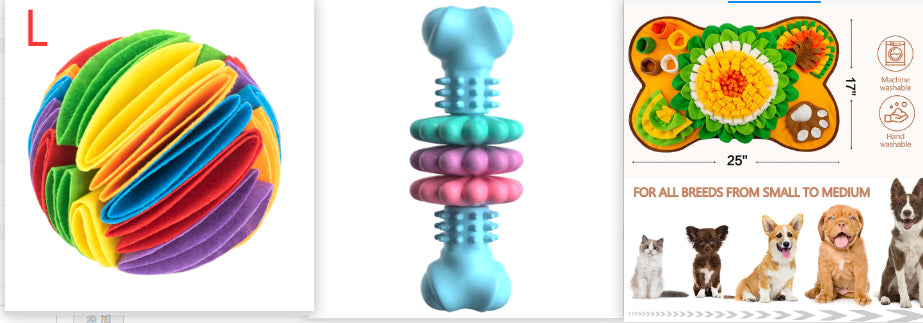 Dog Chew Toy Bone – Teeth Cleaning & Indestructible TPR