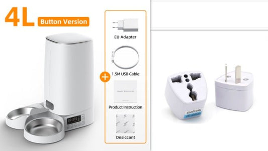 4L Automatic Cat Feeder – Smart WiFi Pet Food Dispenser - 