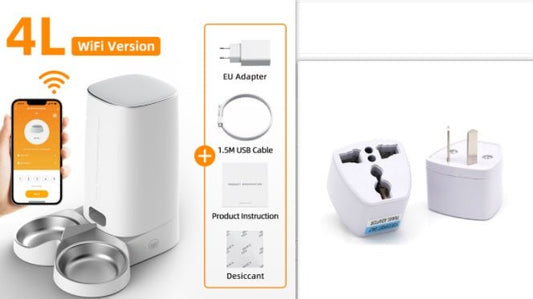 4L Automatic Cat Feeder – Smart WiFi Pet Food Dispenser - 