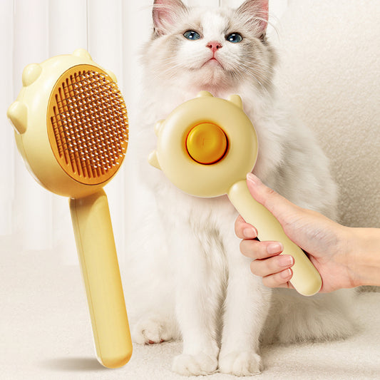 Pet Grooming Comb – Hair Removal & Massage Brush