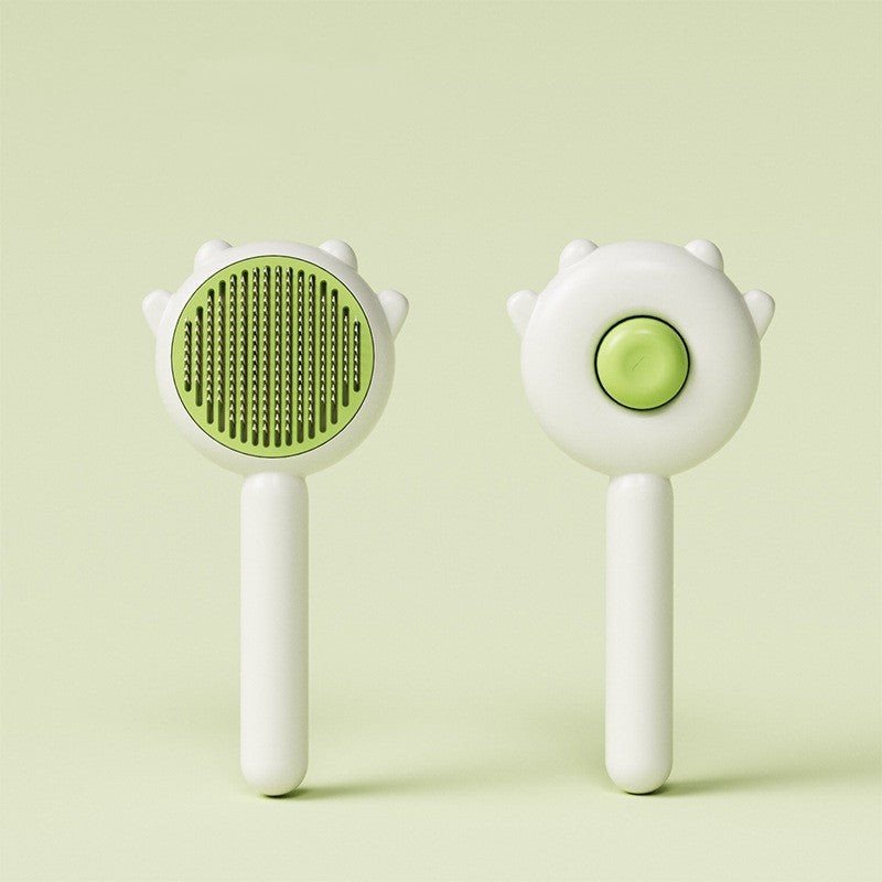 Pet Grooming Comb – Hair Removal & Massage Brush