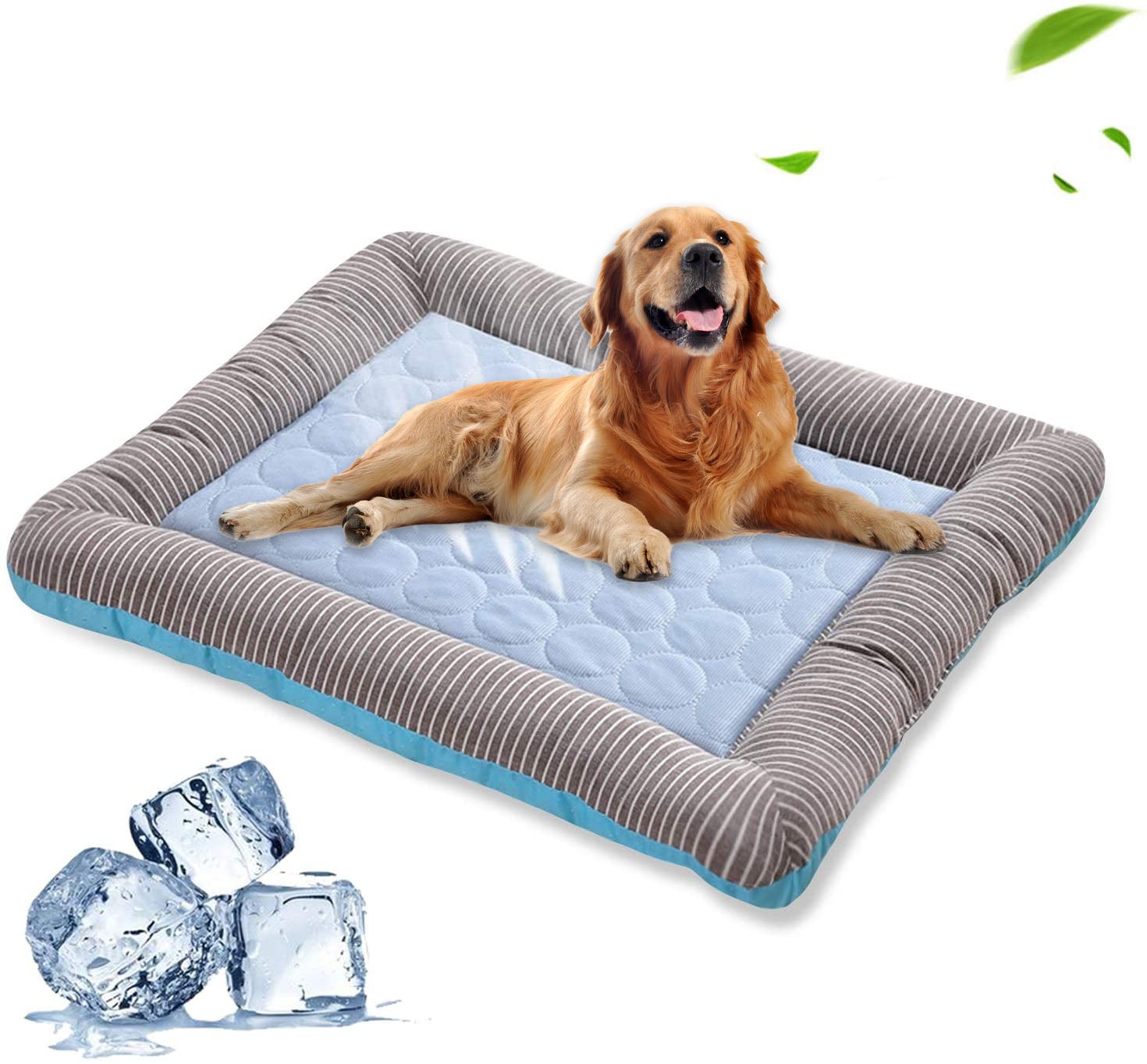 Pet Cooling Mat for Dogs & Cats | Ice Silk Summer Bed
