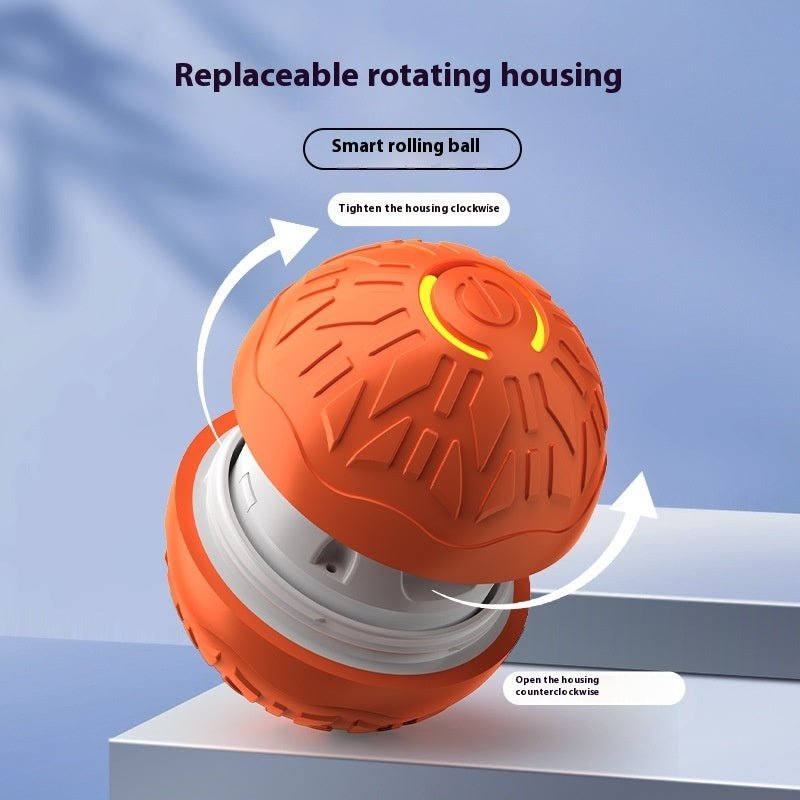 Automatic Jumping Ball Dog Toy – Interactive Pet Training Ball - 