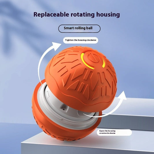 Automatic Jumping Ball Dog Toy – Interactive Pet Training Ball - 