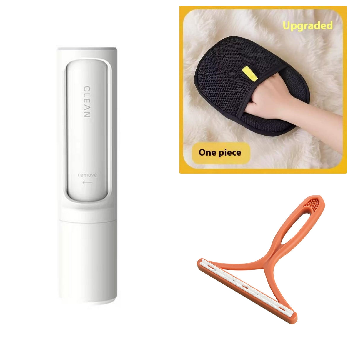 Reusable Pet Hair Remover Lint Roller | Self-Cleaning Brush