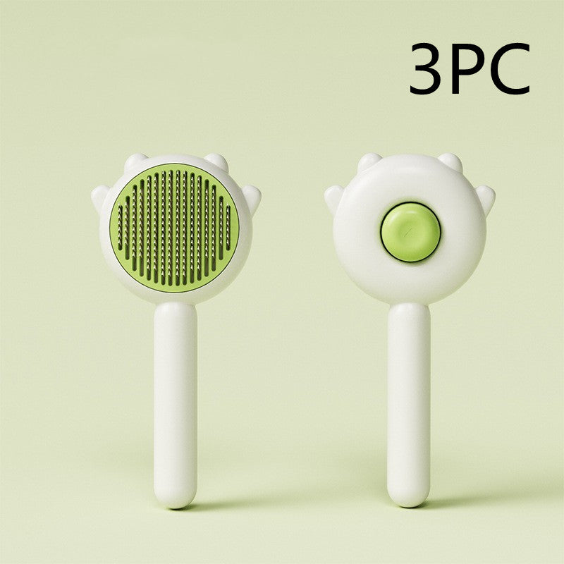 Pet Grooming Comb – Hair Removal & Massage Brush