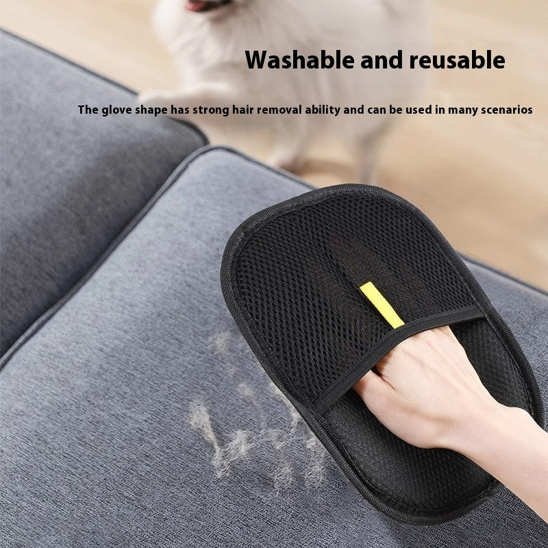 Pet Hair Remover Glove – Deshedding Brush for Dogs & Cats