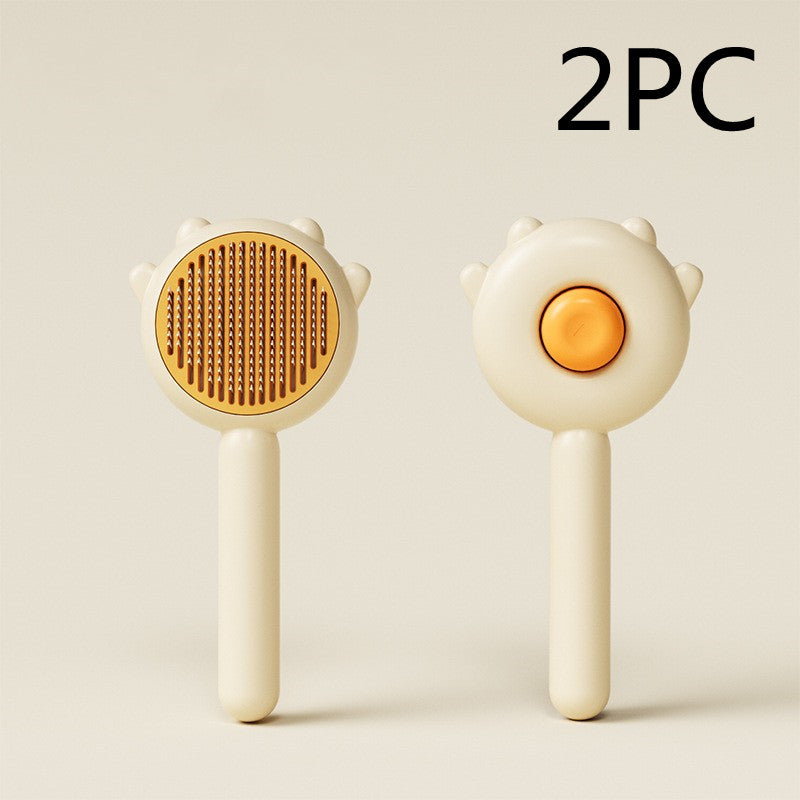 Pet Grooming Comb – Hair Removal & Massage Brush