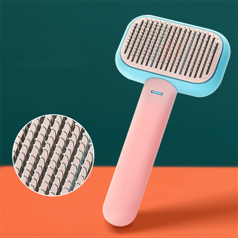 Pet Cat & Dog Hair Brush | Massage Open-Knot Grooming Comb