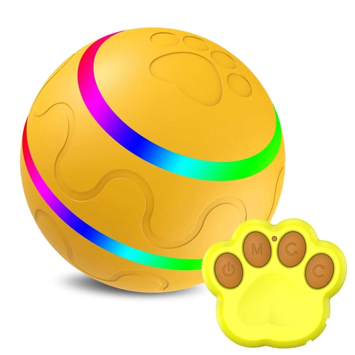 interactive cat ball toy Cat Ball Toy USB Rechargeable - 