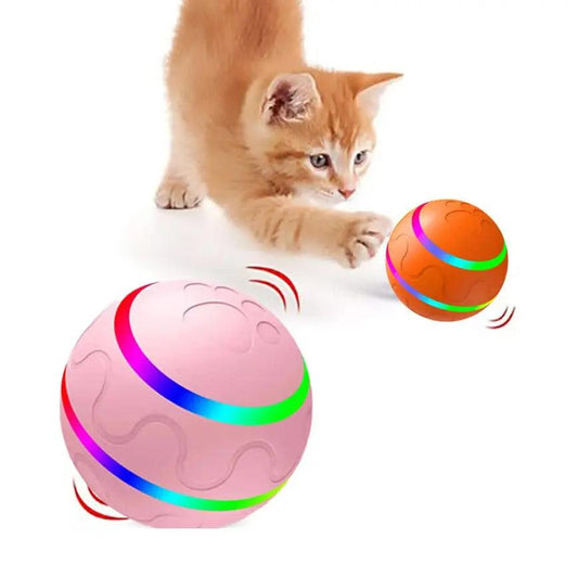 interactive cat ball toy Cat Ball Toy USB Rechargeable - 