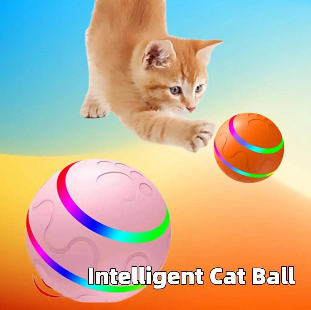 interactive cat ball toy Cat Ball Toy USB Rechargeable - 