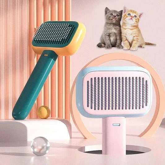 Pet Cat & Dog Hair Brush Massage Open - Knot Grooming Comb - 