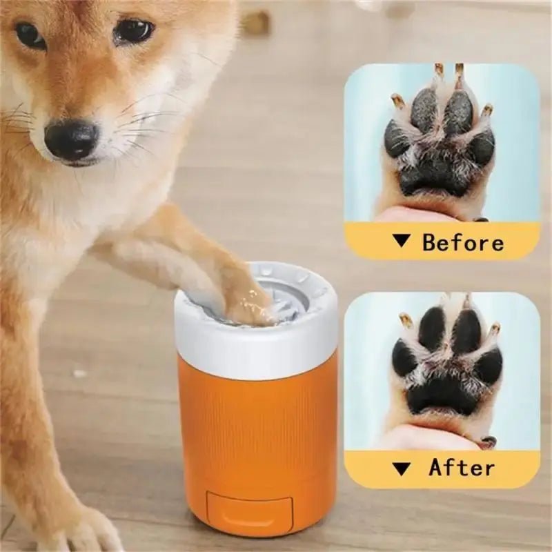 Portable Dog Paw Cleaner Cup – Easy Mud & Dirt Remover - 