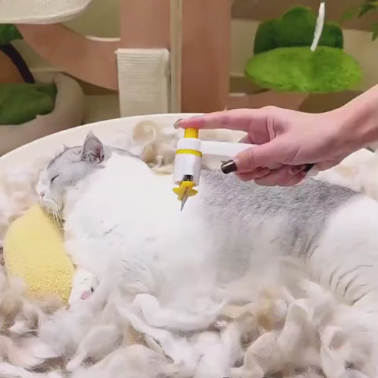 Self-Cleaning Cat & Dog Grooming Comb.