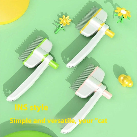 Self - Cleaning Cat & Dog Grooming Comb - 