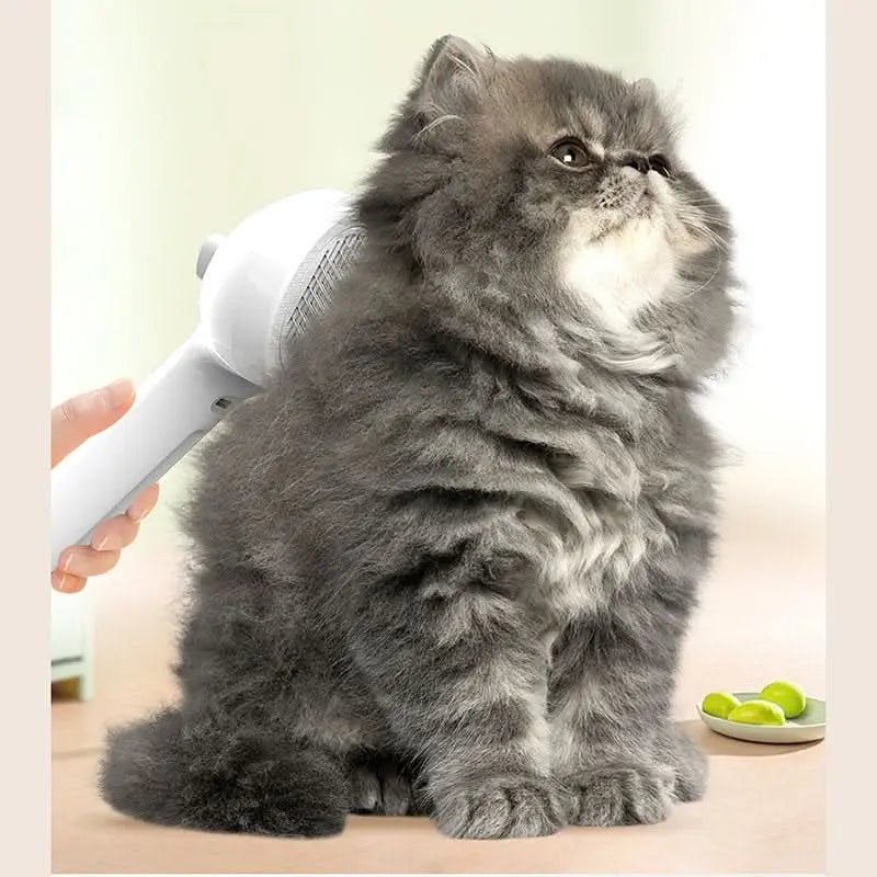 Self - Cleaning Pet Grooming Comb with Mist - 