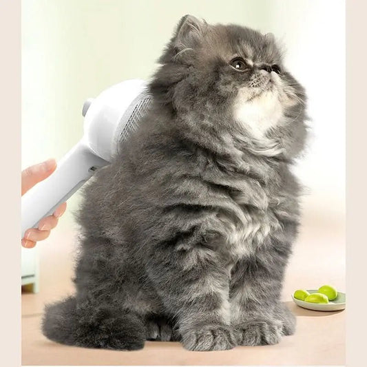 Self - Cleaning Pet Grooming Comb with Mist - 