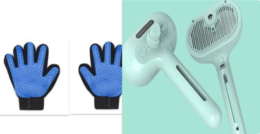 Self - Cleaning Pet Grooming Comb with Mist - 